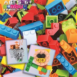 CB927543 CB927544 - Idea cartoon kids DIY kit 6+ building block creative blocks